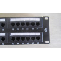 Rede 3m unshield Snap-in tipo 48 portas UTP CAT6 Empty Patch Painel de montagem em rack